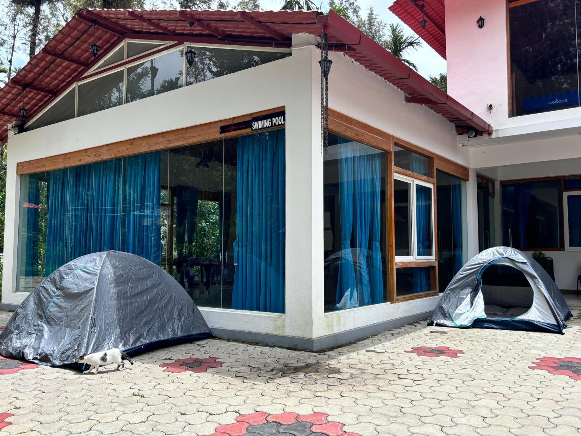 Ecstasy Tent Stay With Swimming Pool & Common Washroom Чикмагалур Екстер'єр фото